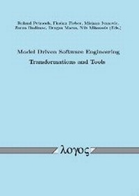 Enlarge image Cover: Model Driven Software Engineering - Transformations and Tools - Logos Berlin