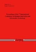 Bild: Proceedings of the 1st International Conference on Business Innovation and Information Technology - Logos Berlin