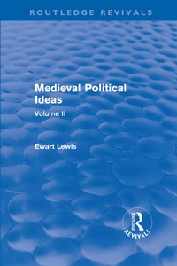 Bild vergrößern Bild: Medieval Political Ideas (Routledge Revivals) - Routledge