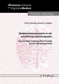 Abbildung von: Rezipientenbewusstsein in der schriftlichen Kommunikation - Logos Berlin