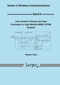 Cover: Joint Iterative Channel and Data Estimation in High Mobility MIMO-OFDM Systems - Logos Berlin