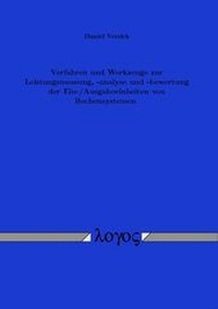 Abbildung von: Verfahren und Werkzeuge zur Leistungsmessung, -analyse und -bewertung der Ein-/Ausgabeeinheiten von Rechensystemen - Logos Berlin