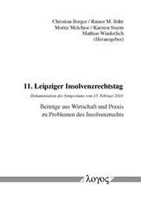 Abbildung von: 11. Leipziger Insolvenzrechtstag - Logos Berlin