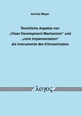 Bild: Rechtliche Aspekte von 'Clean Development Mechanism' und 'Joint Implementation' als Instrumente des Klimaschutzes - Logos Berlin