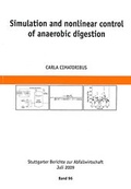 Cover: Simulation and nonlinear control of anaerobic digestion - Vulkan-Verlag