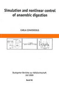 Enlarge image Cover: Simulation and nonlinear control of anaerobic digestion - Vulkan-Verlag