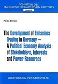 Cover: The Development of Emission Trading in Germany - Vulkan-Verlag
