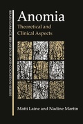 Cover: Anomia - Psychology Press Ltd