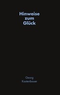 Cover: Hinweise zum Gl&uuml;ck - BoD - Books on Demand