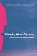 Cover: Challenging Aphasia Therapies - Psychology Press Ltd