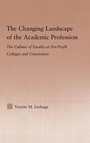 Cover: The Changing Landscape of the Academic Profession - Routledge