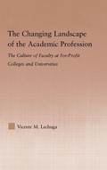 Cover: The Changing Landscape of the Academic Profession - Routledge