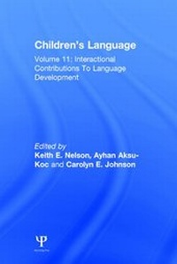 Enlarge image Cover: Children's Language - Psychology Press