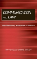 Cover: Communication and Law - Routledge