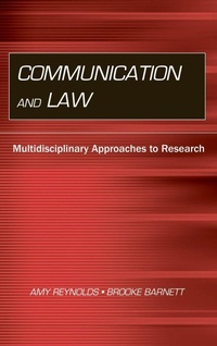 Enlarge image Cover: Communication and Law - Routledge