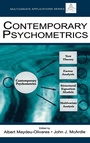 Cover: Contemporary Psychometrics - Psychology Press