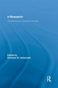 Enlarge image Cover: E-Research - Routledge