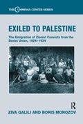 Cover: Exiled to Palestine - Routledge