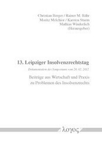 Abbildung von: 13. Leipziger Insolvenzrechtstag - Logos Berlin