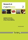 Cover: Leakage Current and Defect Characterization of Short Channel MOSFETs - Logos Berlin