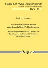 Abbildung von: Bewertungskompetenz im Rahmen naturwissenschaftlicher Problemlöseprozesse - Logos Berlin