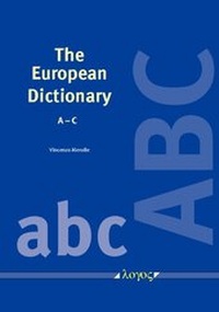 Enlarge image Cover: The European Dictionary - Logos Berlin