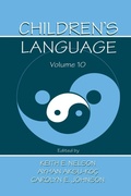 Cover: Children's Language - Psychology Press Ltd