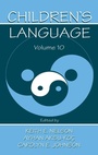 Cover: Children's Language - Psychology Press