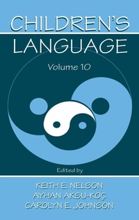 Enlarge image Cover: Children's Language - Psychology Press
