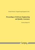 Cover: Proceedings of Software Engineering and Quality Assurance - Logos Berlin