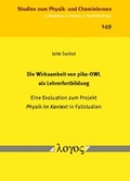 Cover: Die Wirksamkeit von piko-OWL als Lehrerfortbildung - Logos Berlin
