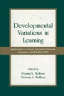 Cover: Developmental Variations in Learning - Psychology Press Ltd