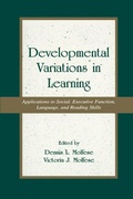 Cover: Developmental Variations in Learning - Psychology Press Ltd