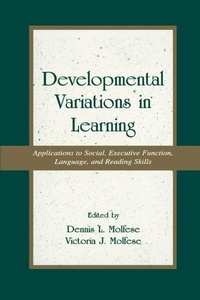 Enlarge image Cover: Developmental Variations in Learning - Psychology Press Ltd