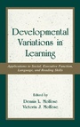 Cover: Developmental Variations in Learning - Psychology Press
