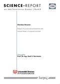 Cover: Analysis of process-induced distortions and residual stresses of composite structures - Logos Berlin