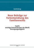 Cover: Neue Beitrge Zur Fortentwicklung Des Familienrechts - Bod