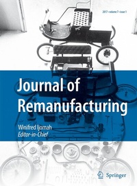 Abbildung von: Journal of Remanufacturing - Springer