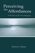 Cover: Perceiving the Affordances - Psychology Press Ltd