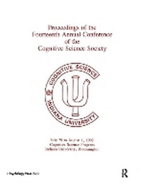 Bild vergrößern Bild: Proceedings of the Fourteenth Annual Conference of the Cognitive Science Society - Psychology Press