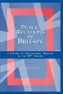 Cover: Public Relations in Britain - Routledge