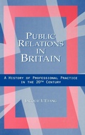 Cover: Public Relations in Britain - Routledge