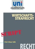 Cover: Wirtschafts-Strafrecht - scholo Verlag
