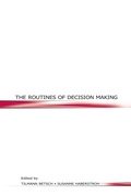 Cover: The Routines of Decision Making - Psychology Press Ltd