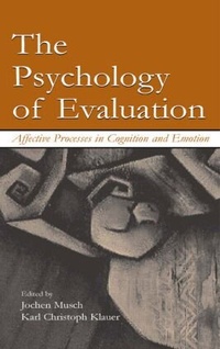 Enlarge image Cover: The Psychology of Evaluation - Psychology Press