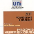 Cover: Zeit - Vormoderne & Moderne - scholo Verlag