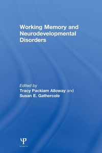 Enlarge image Cover: Working Memory and Neurodevelopmental Disorders - Psychology Press Ltd