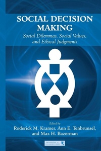 Enlarge image Cover: Social Decision Making - Psychology Press Ltd
