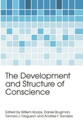 Cover: The Development and Structure of Conscience - Psychology Press Ltd
