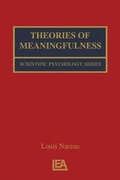 Cover: Theories of Meaningfulness - Psychology Press Ltd